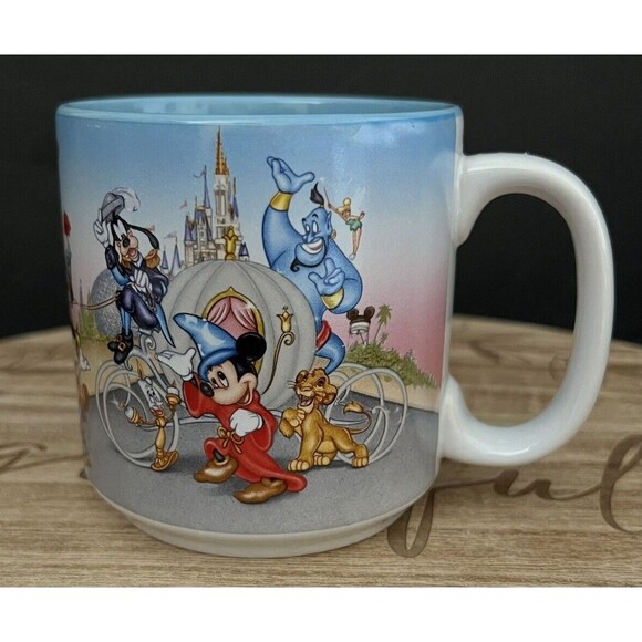 Disney Other - Walt Disney World Mug 25th Anniversary It’s Time To Remember The Magic 1996